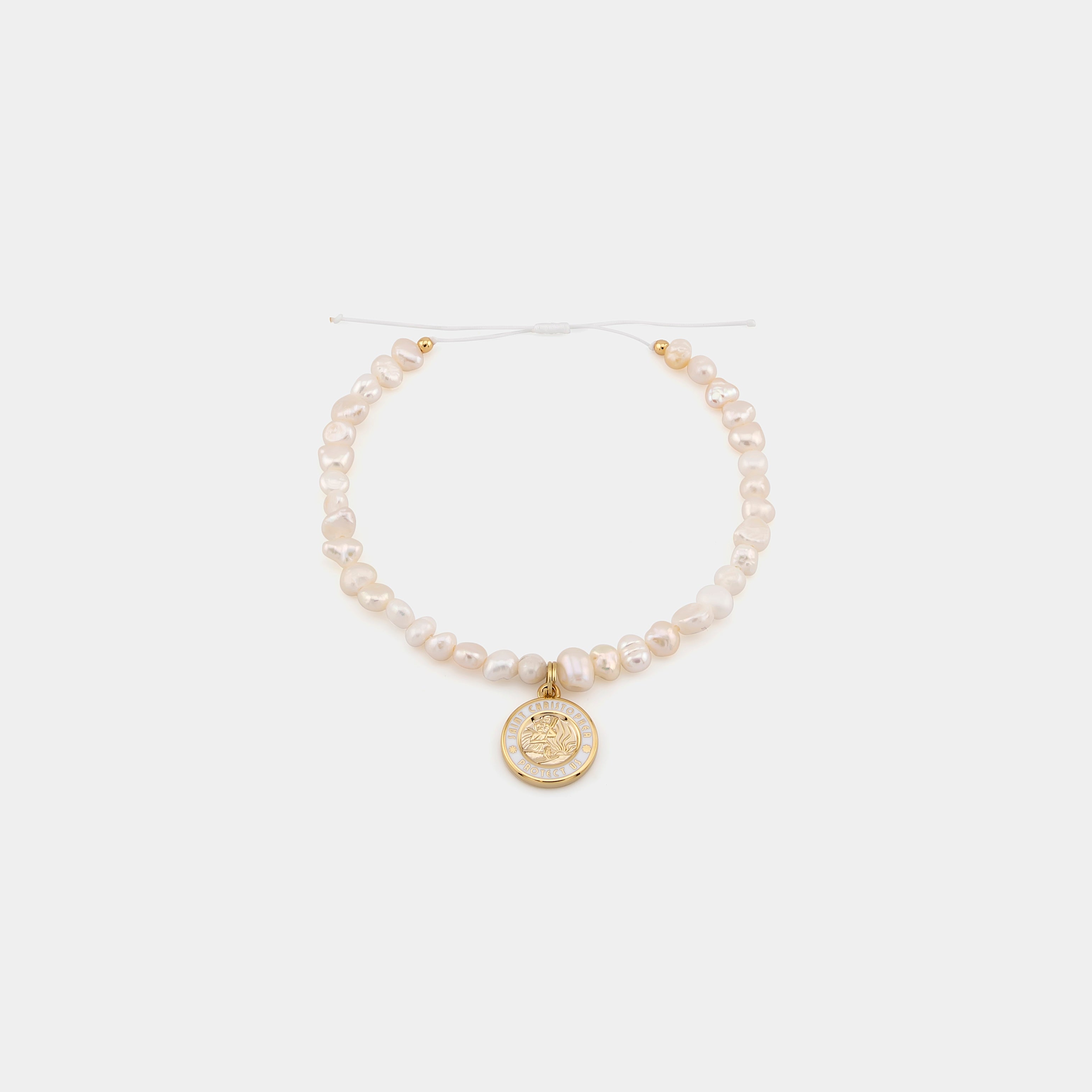 Shoreline Pearl Bracelet - Gold