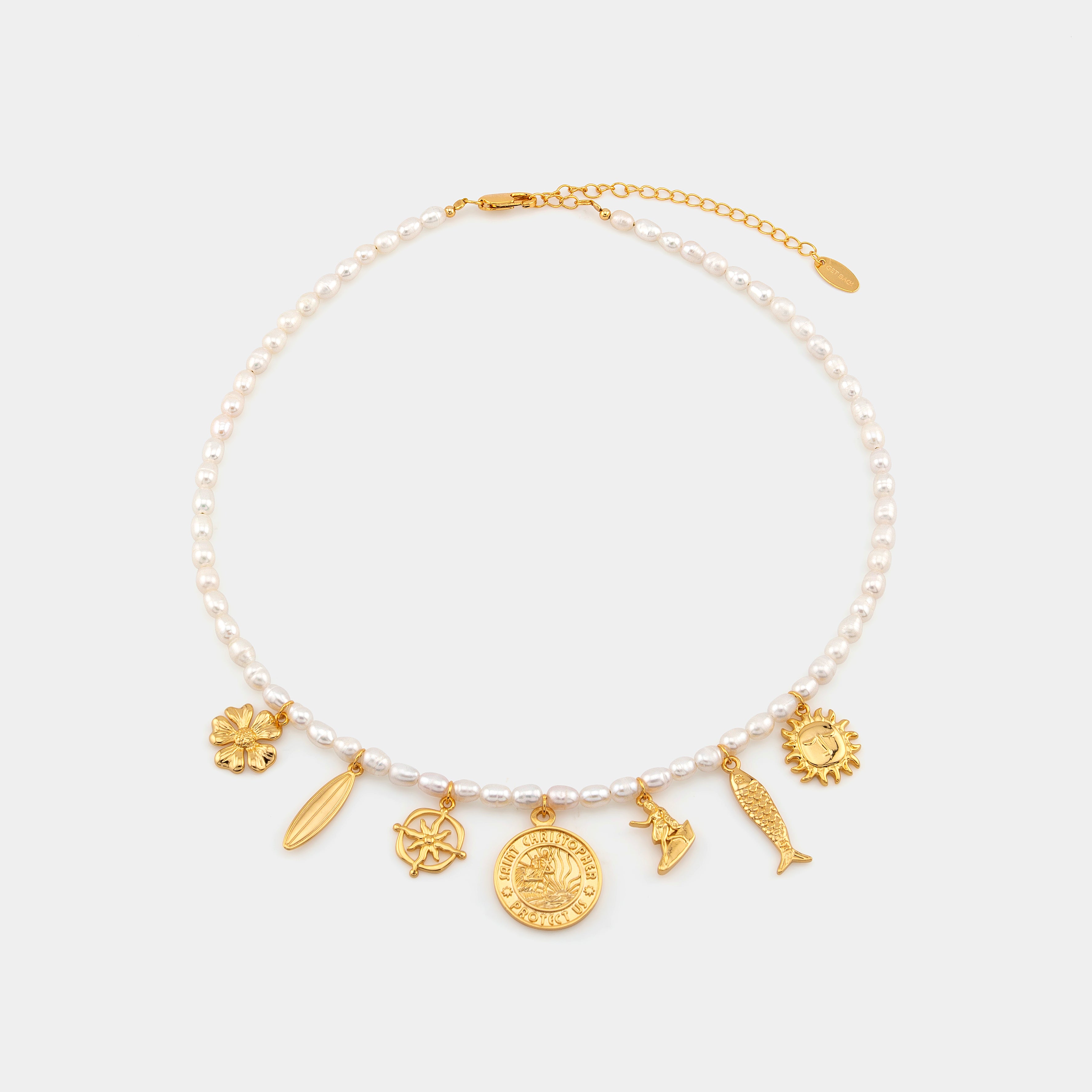 Surf Crush Charm Necklace